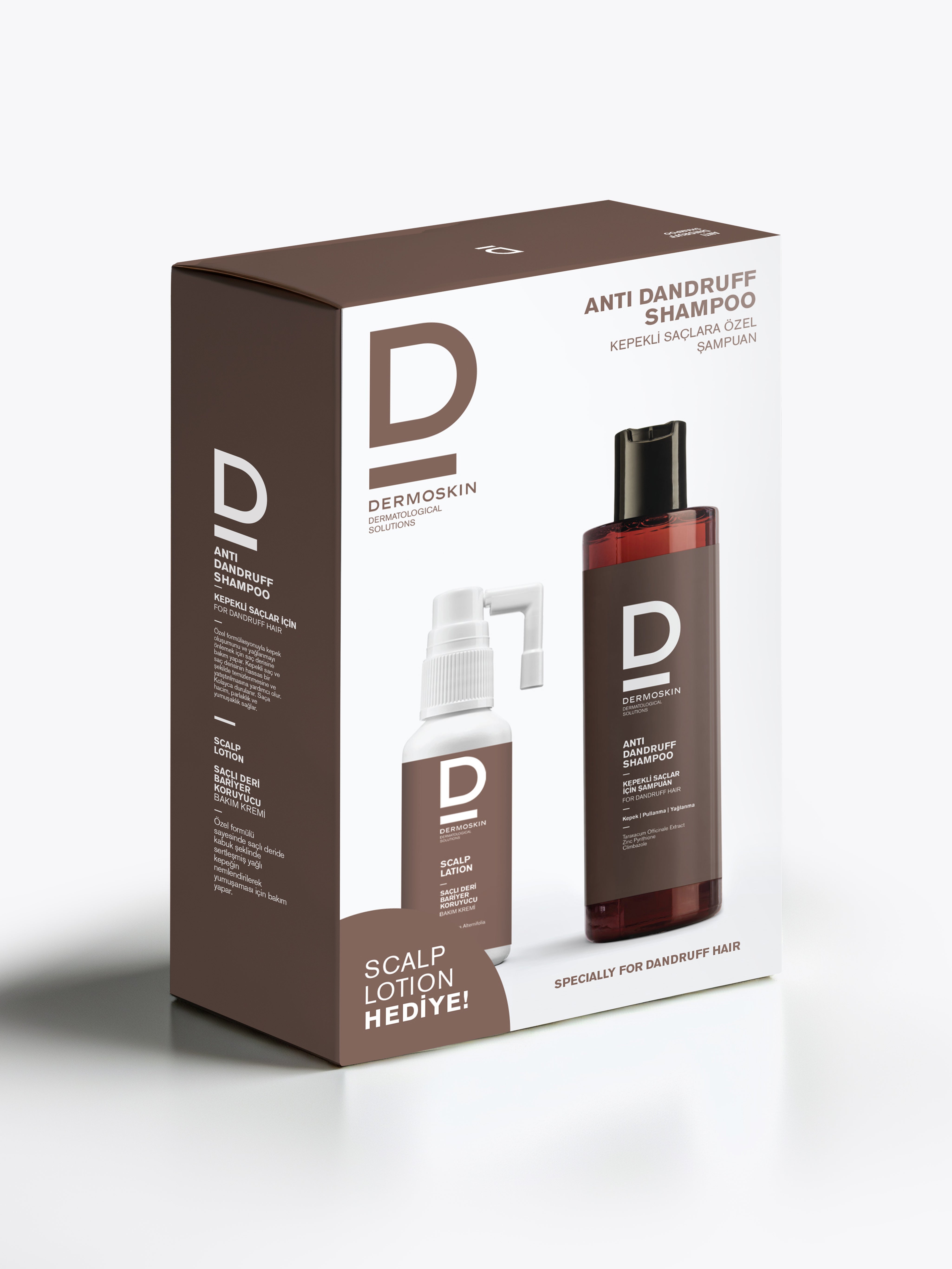 Anti Dandruff Shampoo 200 ML + Scalp Lotion 50 ML Gift!