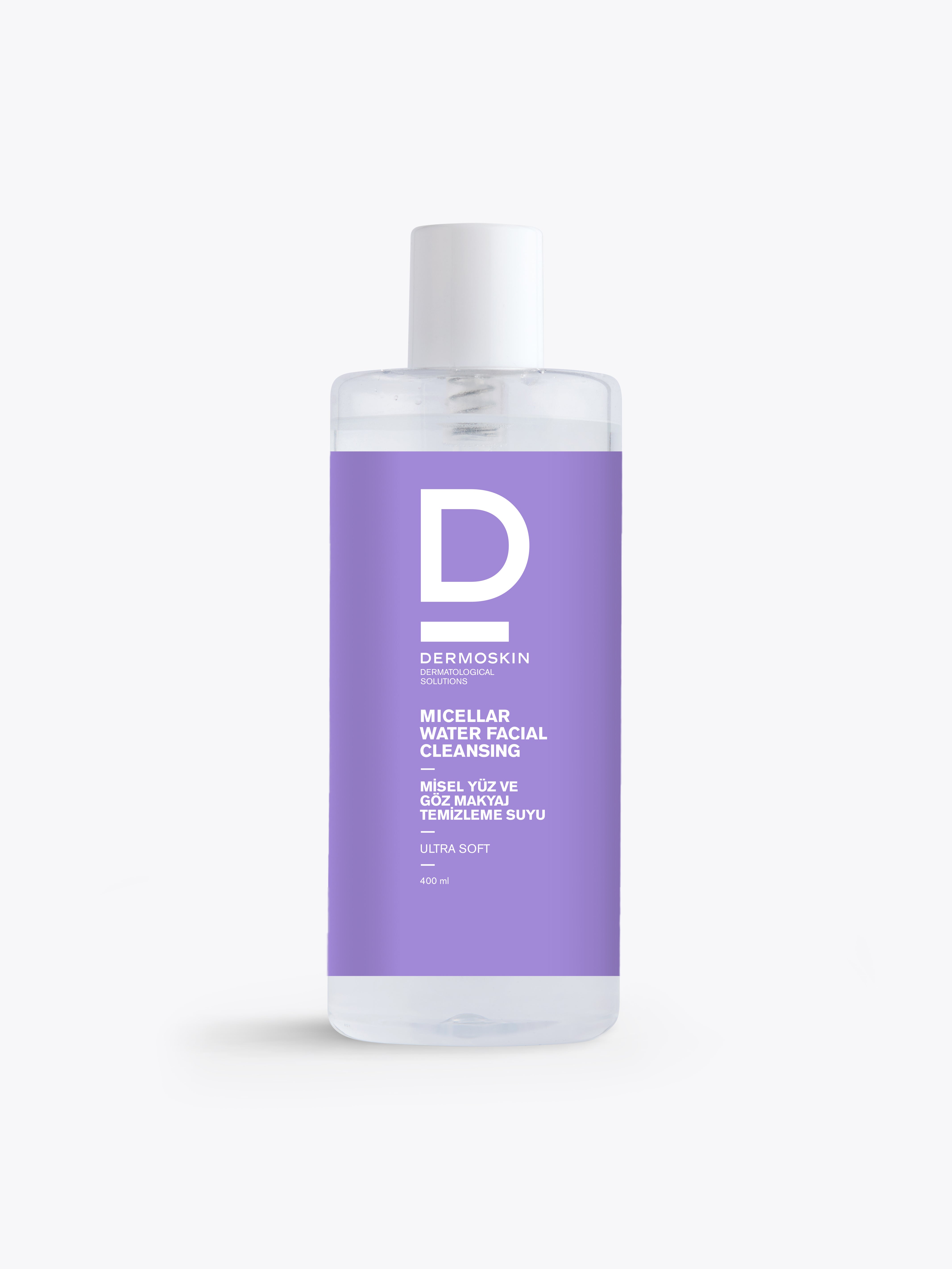 Misel Yüz ve Göz Makyajı Temizleme Suyu 400 ML – Dermoskin