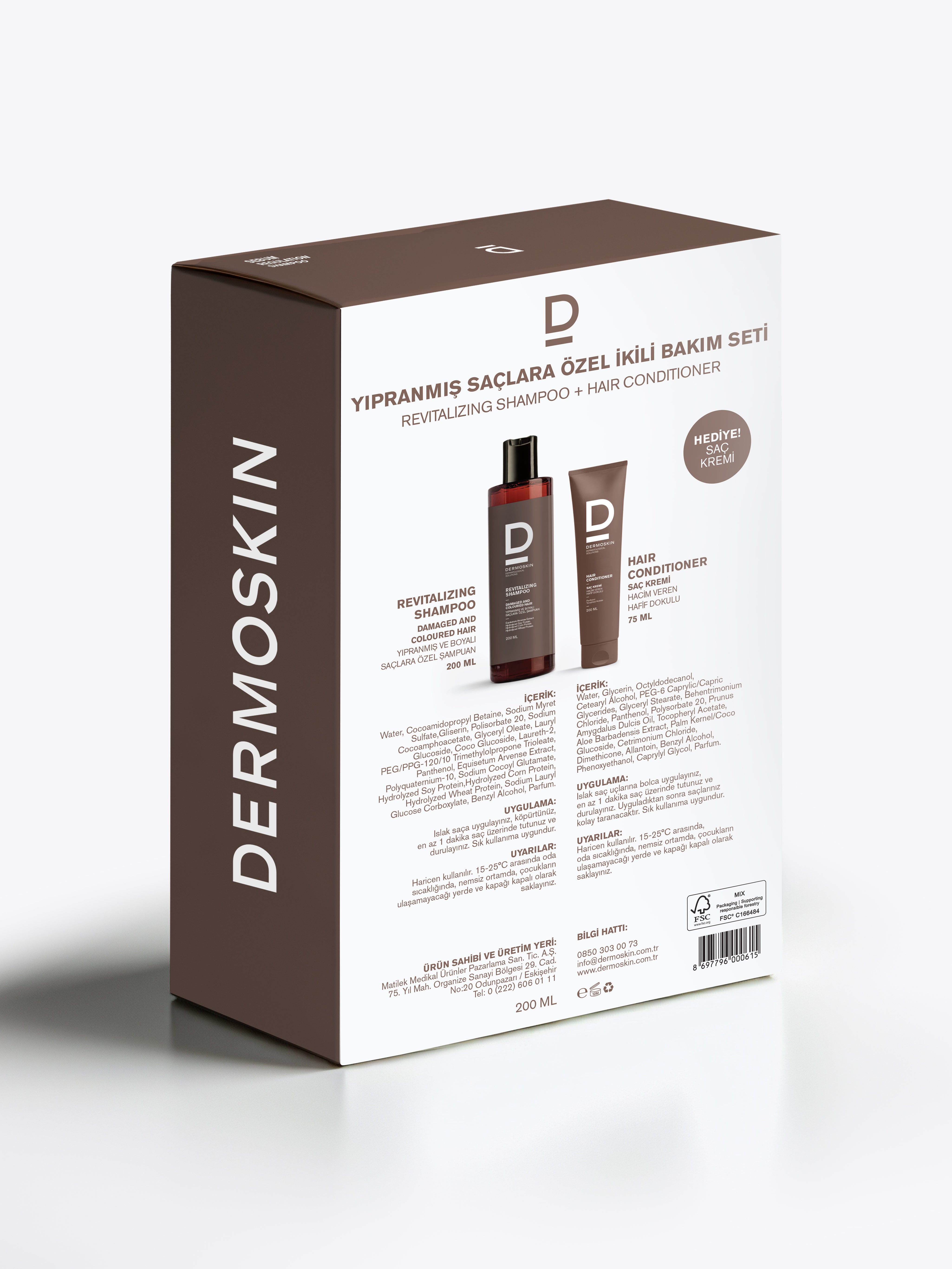 Revitalizing Shampoo 200 ML + Hair Conditioner 75 ML Gift!