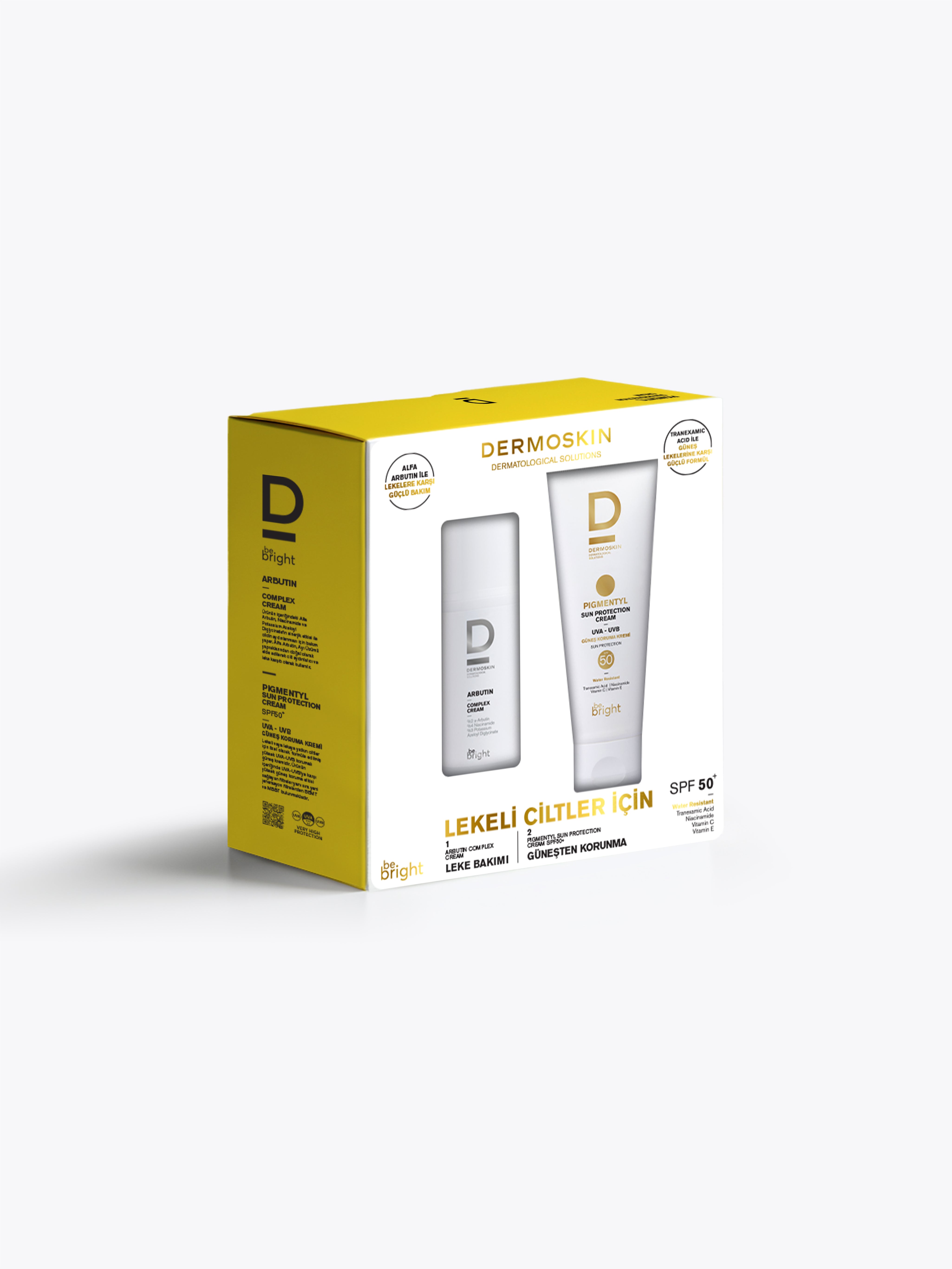 Be Bright Arbutin Complex Cream + Be Bright Pigmentyl Güneş Kremi