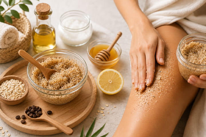 vücut peelingi nasıl yapılır