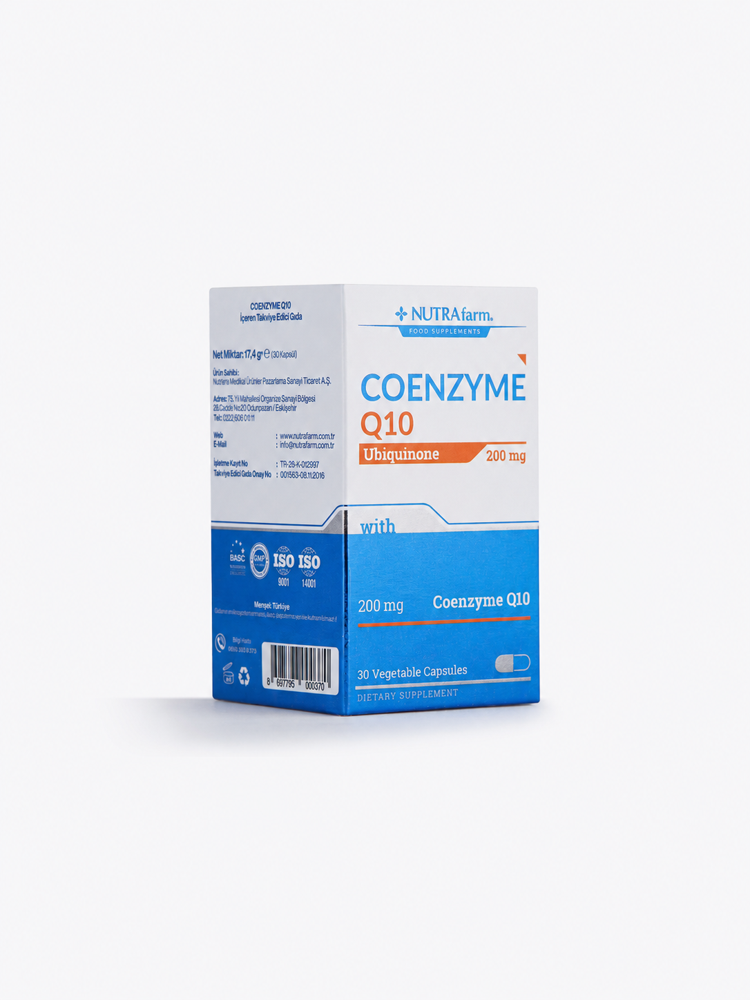 Nutrafarm Coenzyme Q10 200 Mg