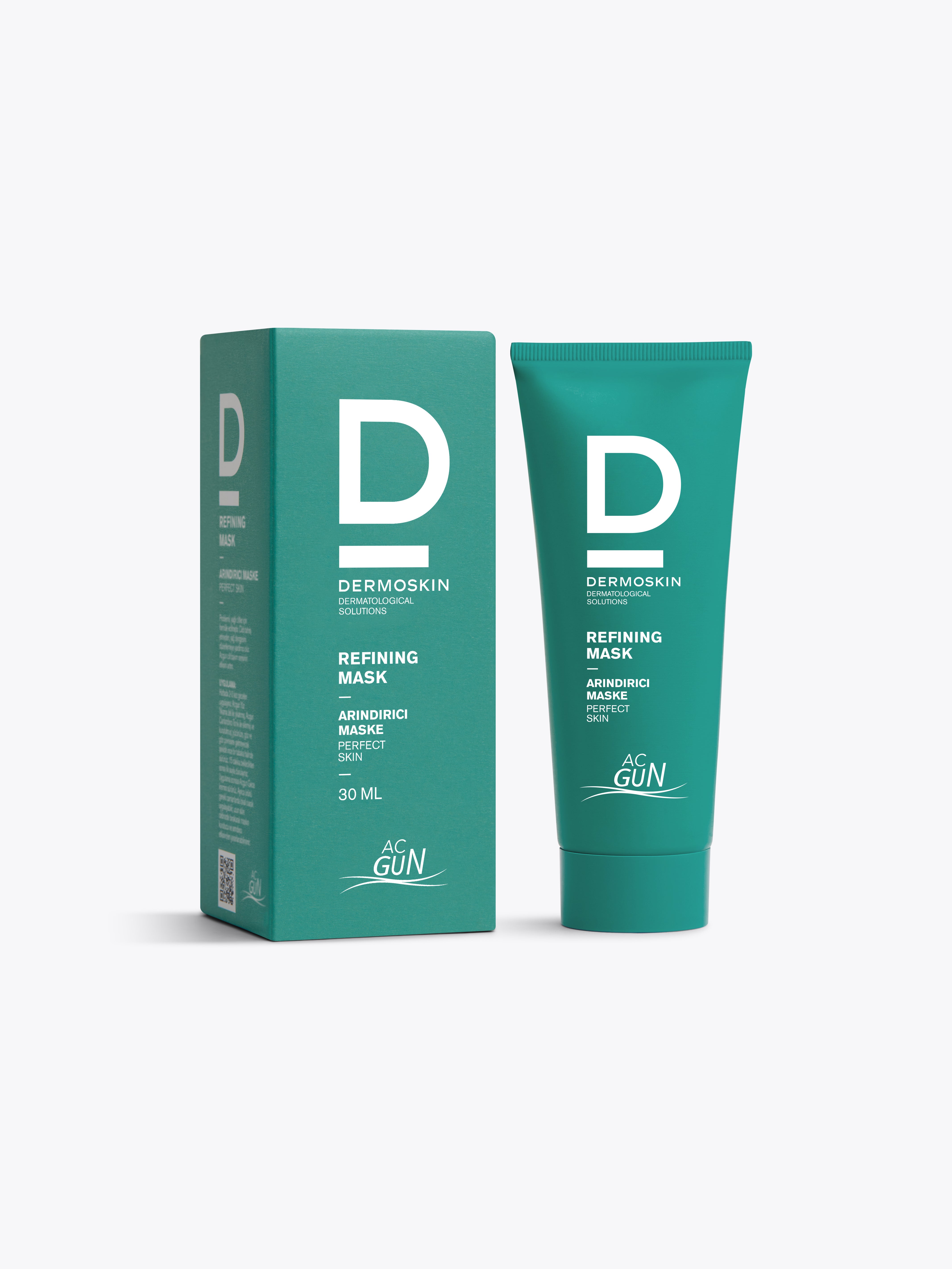 Acgun Yağlı ve Akneli Ciltler İçin Arındıcı Maske 30 ML – Dermoskin