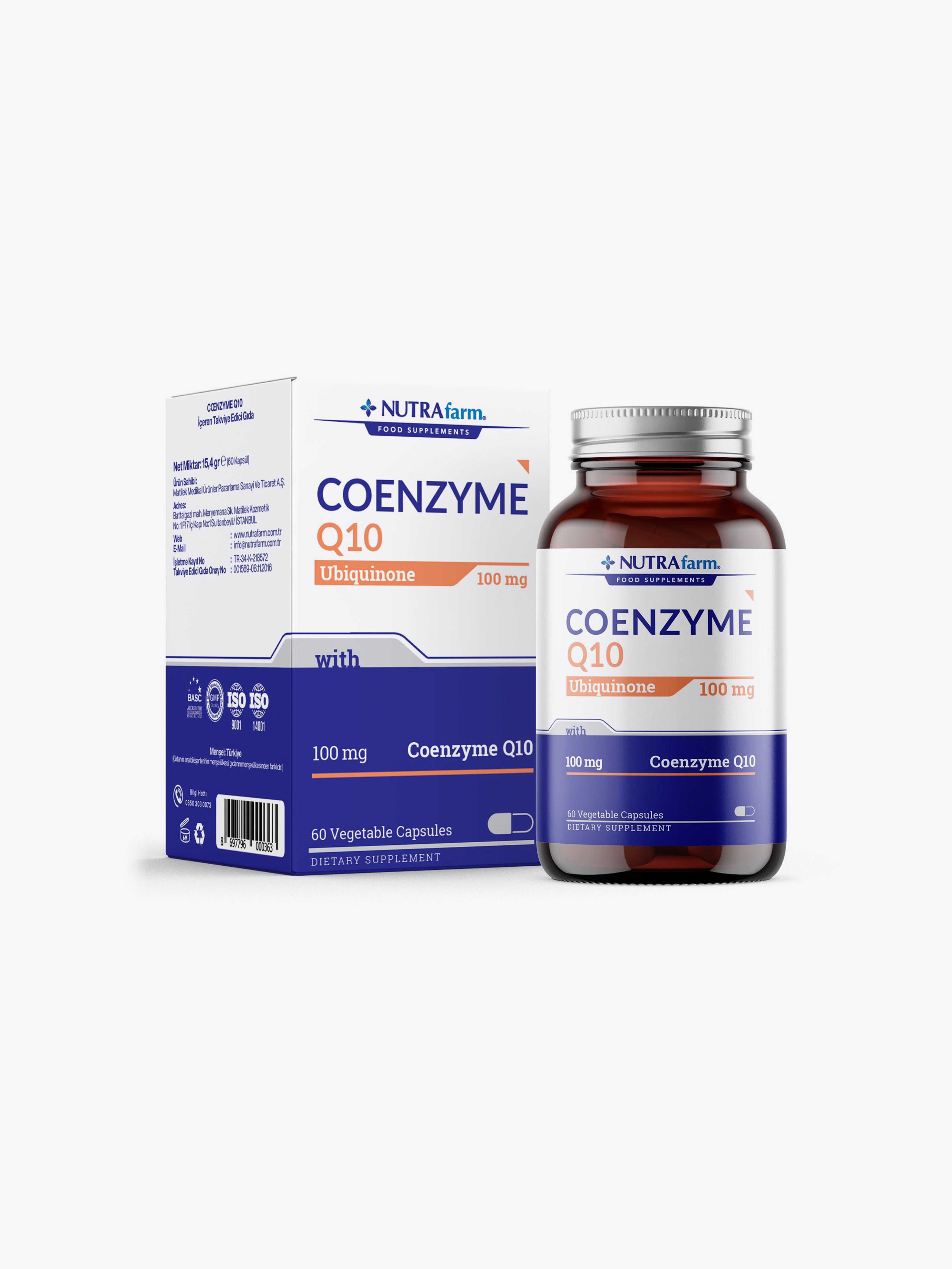 NutraFarm Coenzyme Q10 100 Mg