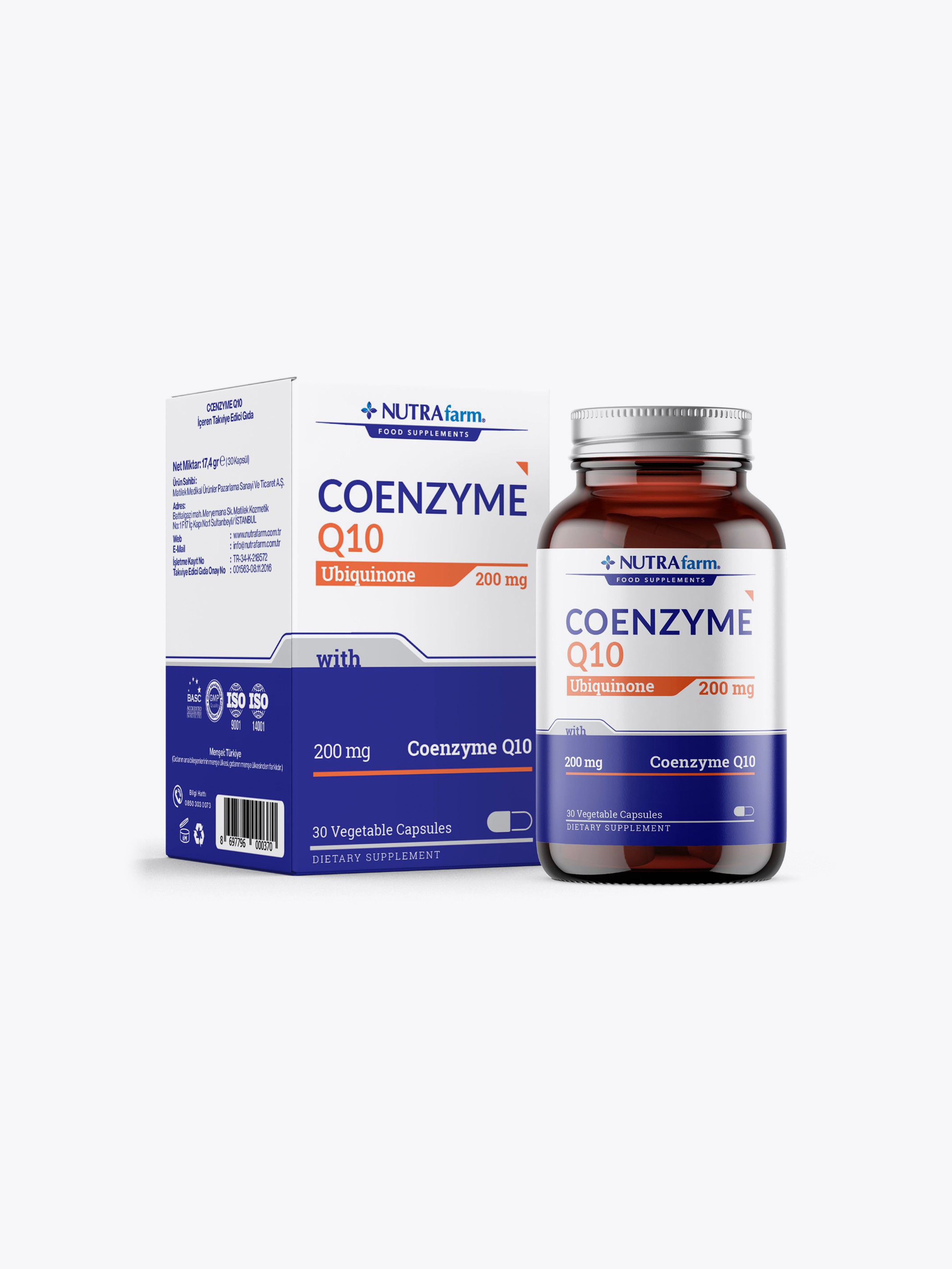 Nutrafarm Coenzyme Q10 200 Mg