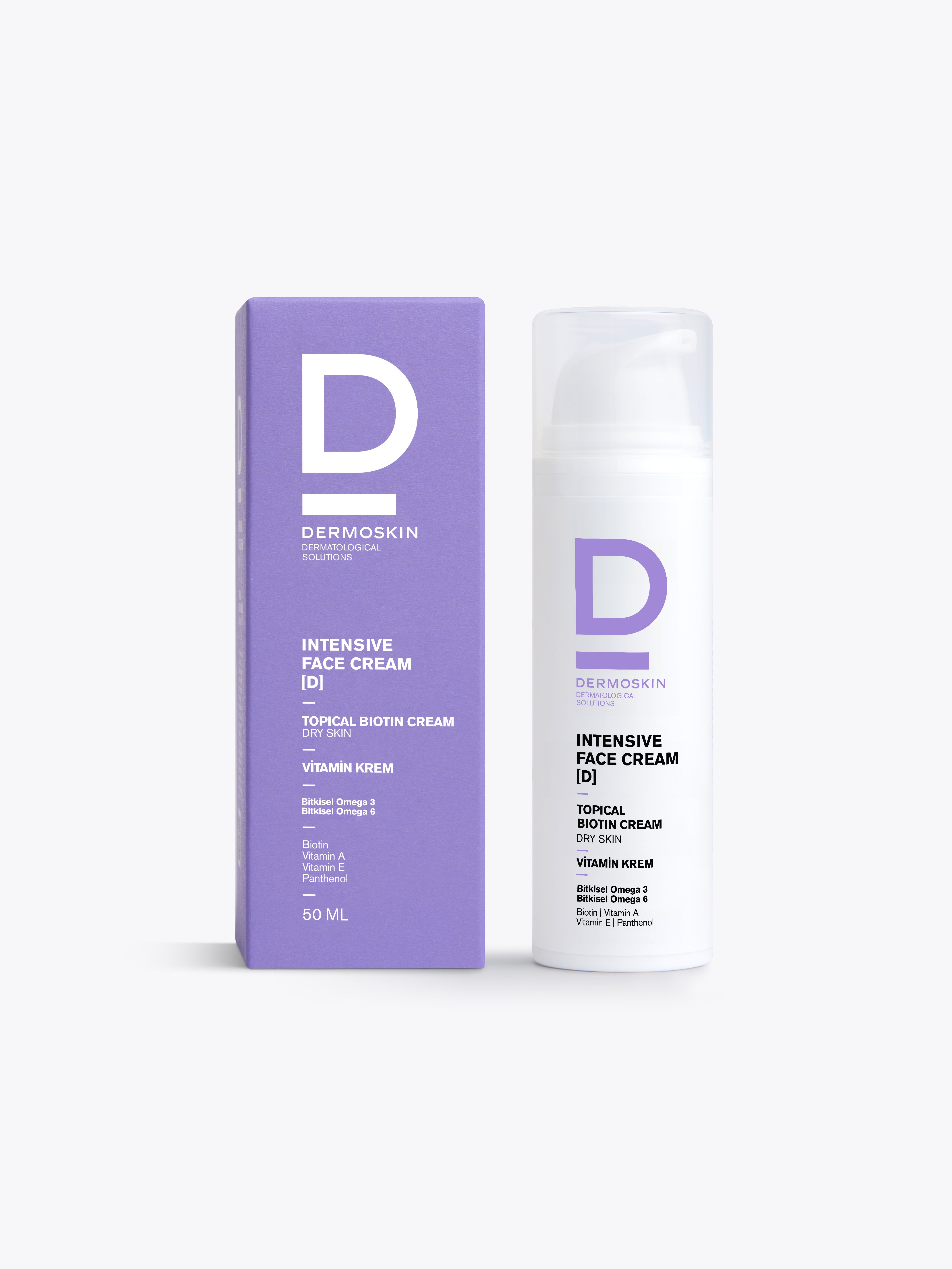Intensive Face Cream [D] 50 ML – Dermoskin