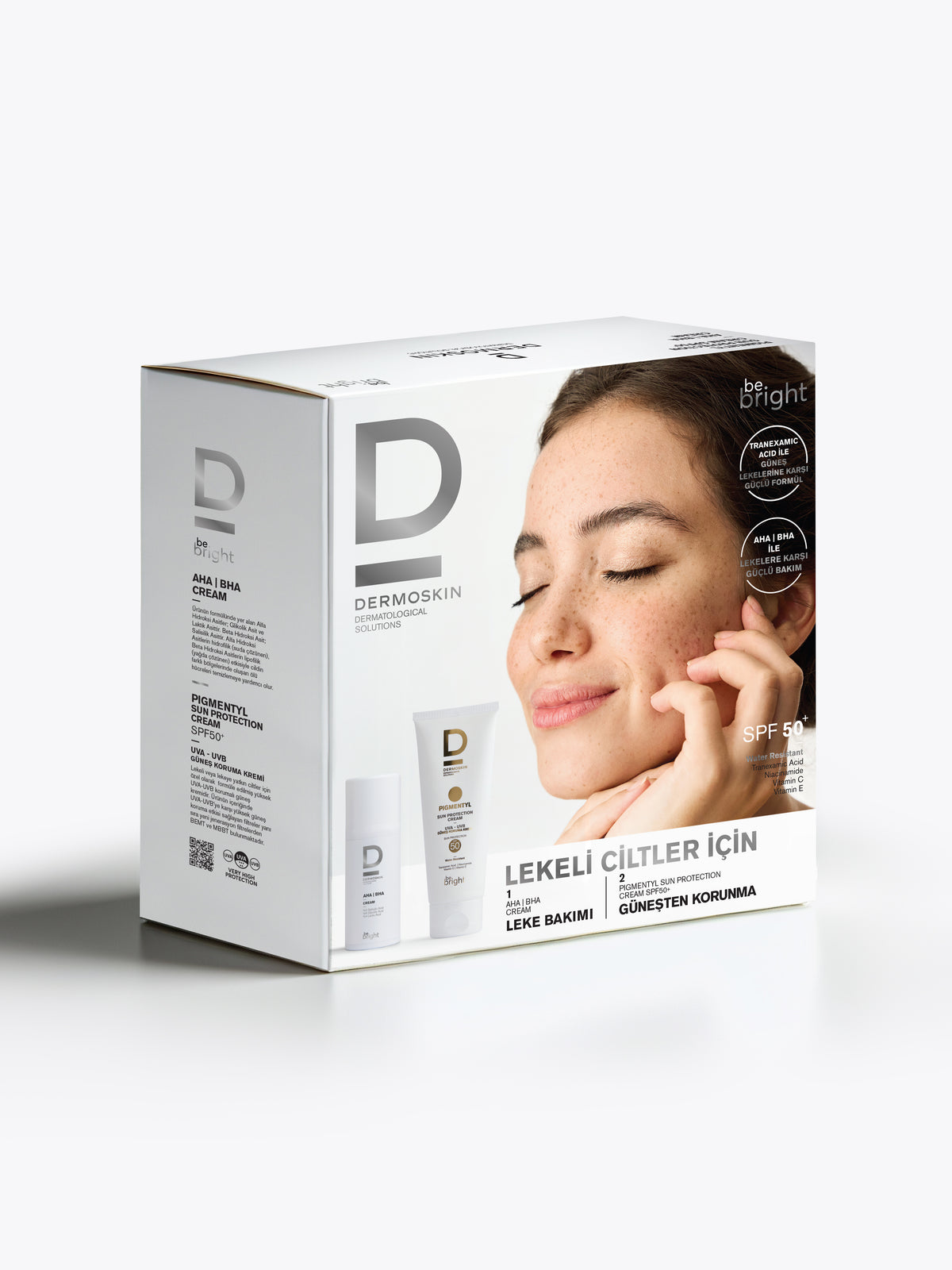 Be Bright Pigmentyl Güneş Bakım Kremi + Be Bright AHA|BHA Krem Leke Karşıtı 33 ML