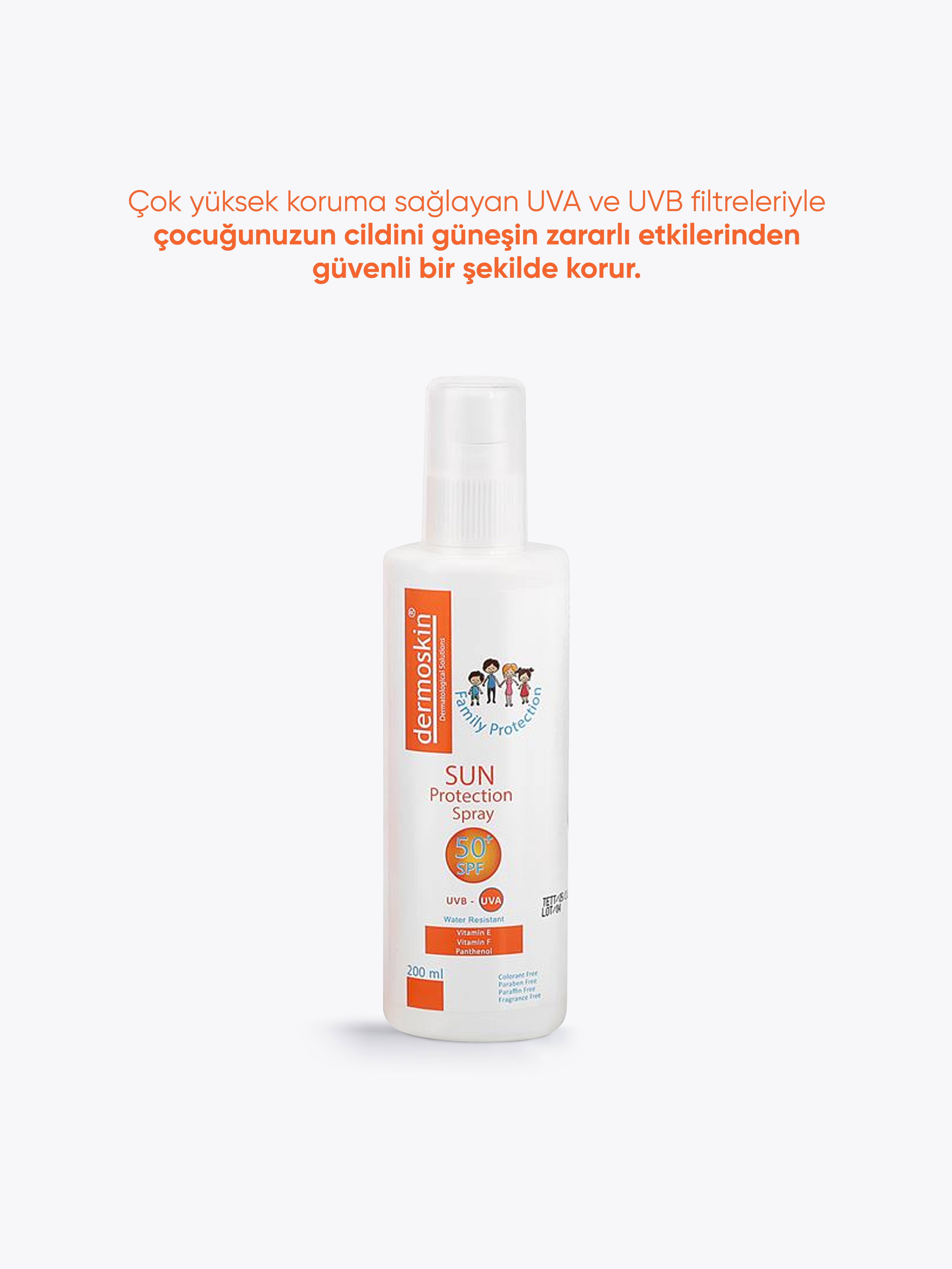 Aile Boyu Güneş Koruyucu Sprey 200 ML + After Sun 100 ML