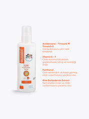 Family Size Sunscreen Spray 200 ML + After Sun 100 ML