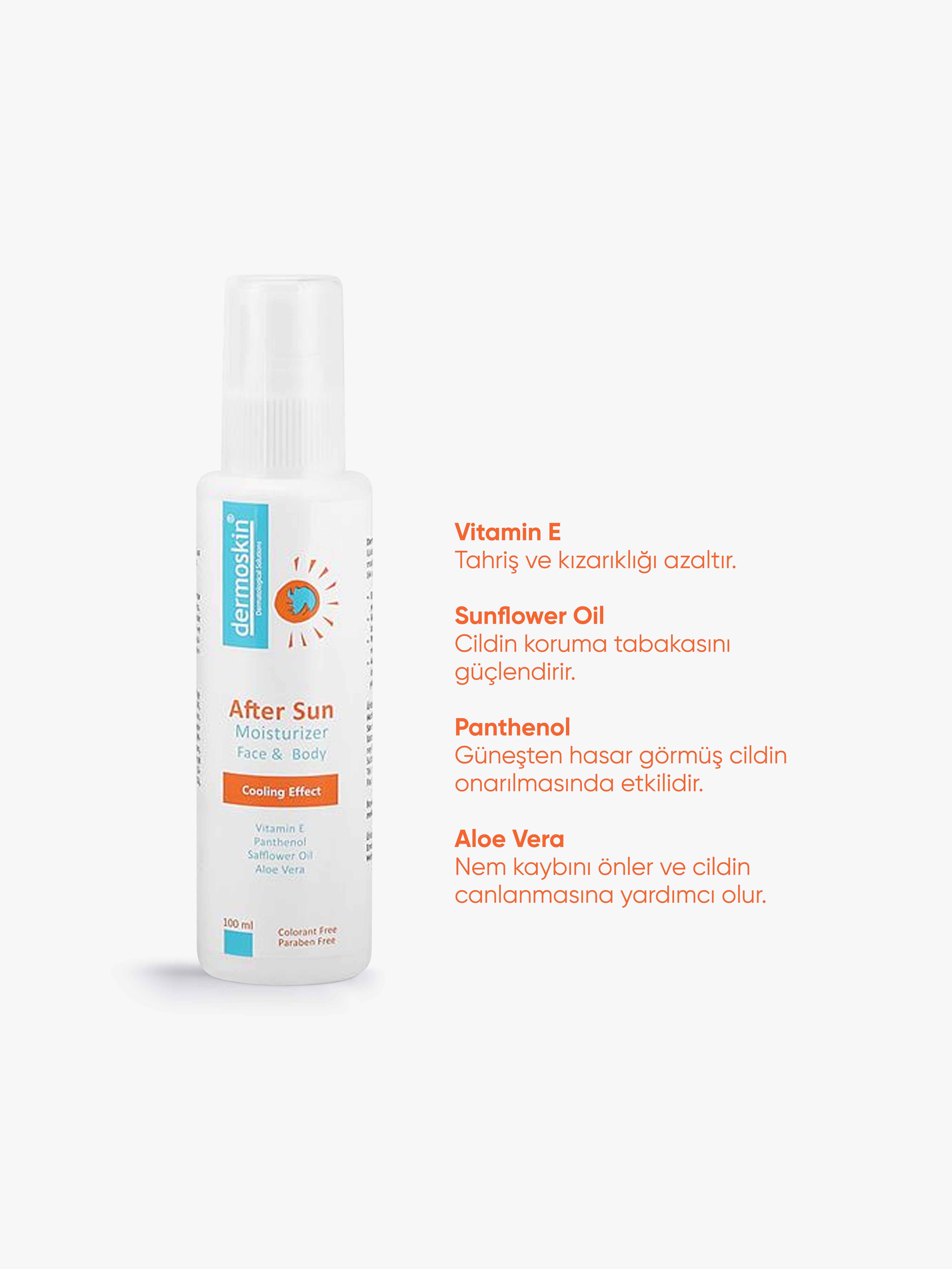 Family Size Sunscreen Spray 200 ML + After Sun 100 ML