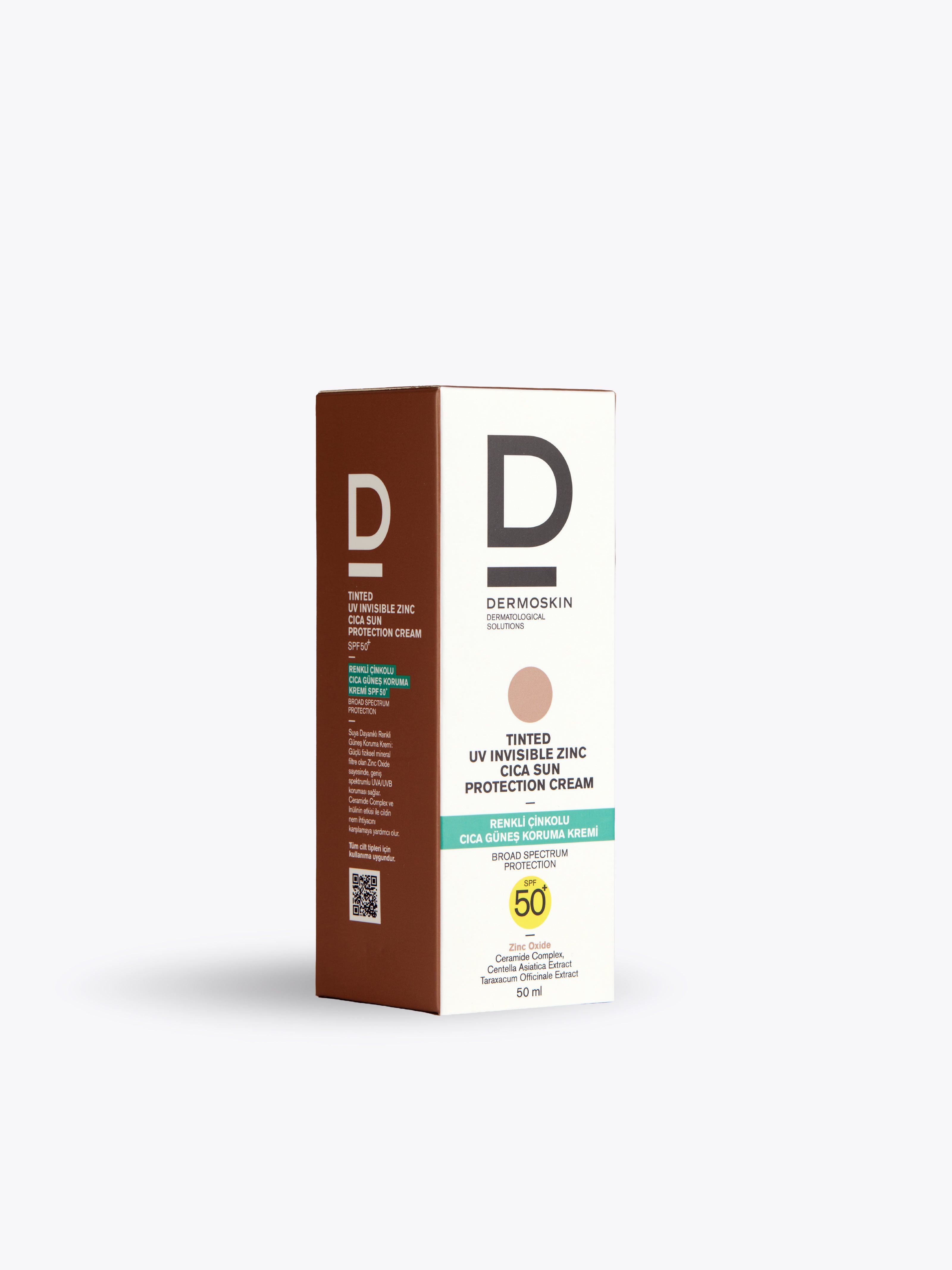 Renkli Çinkolu Cica Güneş Koruma Kremi 50 ML