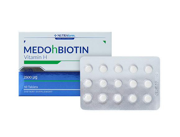 Medohbiotin 2.5 MG - 60 ve 120 Tablet